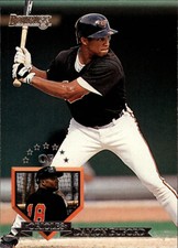 1995 Donruss Baltimore Orioles Baseball Card #540 Damon Buford