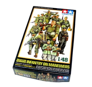 TAMIYA Military Model 1/48 German WWII Infantry On Maneuvers Scale Hobby 32530 - Picture 1 of 1