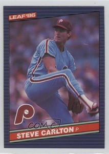 1986 Leaf Canadian Steve Carlton #117 HOF
