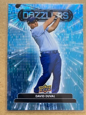 2024 UD Golf Blue Dazzler David Duval DZ-38 - Image 1 of 2