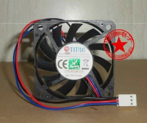 TITAN TFD-6010HH12B 6010 6CM 12V 0.22A 3-wire cooling fan - Picture 1 of 2
