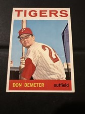 1964 Topps Baseball Card #58 - Don Demeter!!