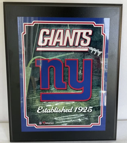 Fanatics New York Giants “ Established 1925 “Wall Plaque 13 X 11 Cover