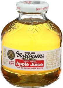 Martinelli's Apple Juice, Twenty Four 10 Oz Glass Bottles - Picture 1 of 4