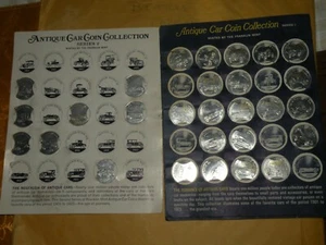 SUNOCO ANTIQUE CAR COIN COLLECTION 1&2 Partial sets - Picture 1 of 5