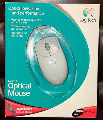 Logitech Optical Corded Mouse - Image 1 of 4