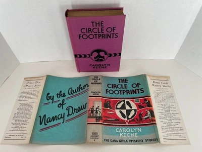 DANA GIRLS #6 -THE CIRCLE OF FOOTPRINTS  - 2ND DJ ART 1942 - Image 1 of 4