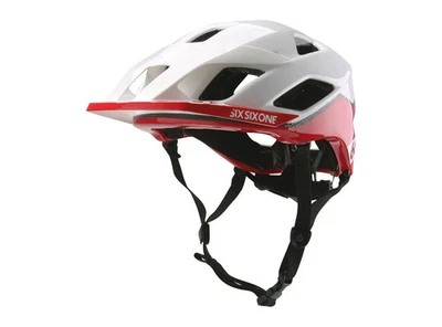 661 Evo AM Patrol MIPS MTB Helmet - White-Red - Image 1 of 2