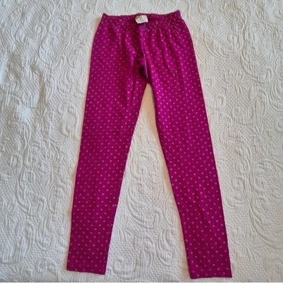 Crazy 8 niñas talla 14 o XL pantalón pull on morado con puntos dorados, en muy buen estado Foto 1 de 4