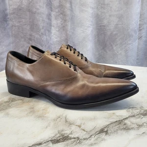 Oxford Joe Ghost bruñido para hombre talla 44 tostado/negro - Imagen 1 de 17