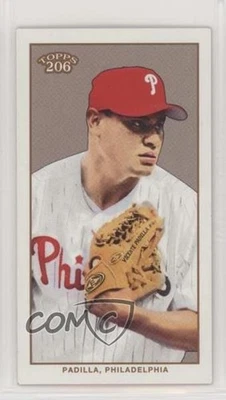 2002 Topps 206 Mini Black Polar Bear Back Vicente Padilla #311 - Image 1 of 2