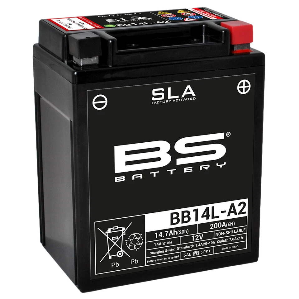 43284-Bateria SLA BB14L-A2 (FA) compatible con TRIUMPH DAYTONA 900 900 1993-1996 Foto 1 de 1