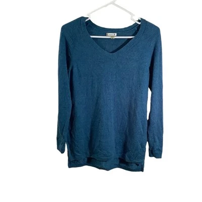 Smartwool Women Merino Wool Blend V-Neck Long Sleeve Top Size Small - Image 1 of 4