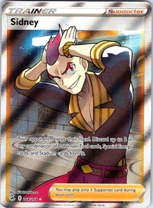 Tarjeta Pokémon Sidney 264/264 Fusion Strike arte completo holográfico LP - Imagen 1 de 2