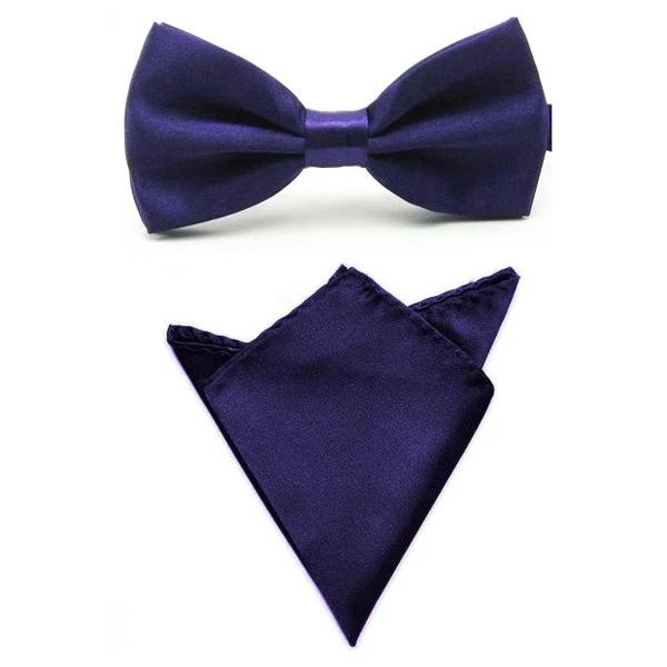 Juego de pajaritas cuadradas de bolsillo para hombre a juego color boda fiesta Foto 1 de 1