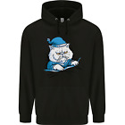 A Cat In Bed Under the Duvet Childrens Kids Hoodie