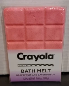 CRAYOLA-BATH MELTS - Grapefruit & Lavender Oil - New Sealed - 7.05 Ounces - Picture 1 of 8