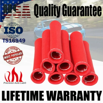 2500° Spark Plug Wire Boots Protector Sleeve Heat Shield Cover For LS1/LS2/LS4 - Image 1 of 4