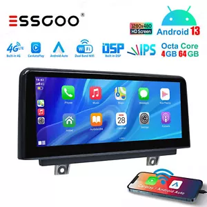For BMW F20 F21 F23 NBT 10.25'' Android 13 Car Stereo Radio Carplay 64G WIFI GPS - Picture 1 of 18