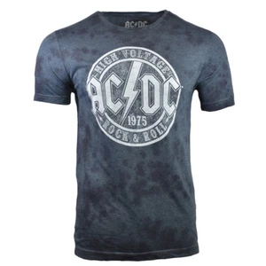 Camiseta AC DC Para Hombres ACDC ROCK ROLL Banda Trasera De Colección Talla PEQUEÑA - 1975 Gira NUEVA - Imagen 1 de 2
