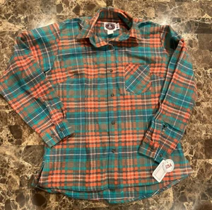 Johnson Woolen Mills Vermont USA Shirt/Jacket Plaid Men's Large - Picture 1 of 11