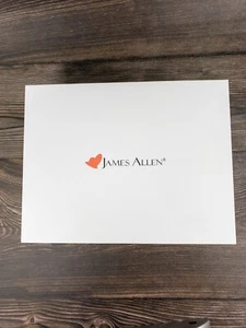 James Allen Authentic Jewelry Magnetic Gift Box 11" x 8.5" x 3.25" *EMPTY BOX* - Picture 1 of 11