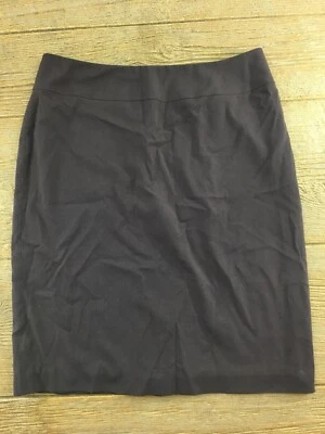 Falda Covington Mujer Talla 10 Marrón Lápiz Hasta la Rodilla Forrada Recta Elegante Foto 1 de 4