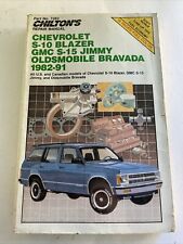 Chilton Reparatur- und Tuninganleitung: Chevrolet S-10 Blazer, GMC S-15 Jimmy, 1982-91
