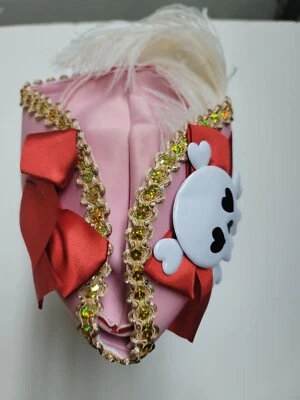 Chapéu pirata rosa caixa de comprimidos - Imagem 1 de 2