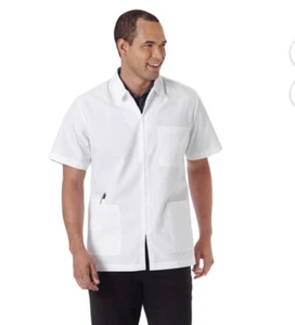 Meta 31" Pharmacy Professional White Lab Shirt Coat Smock XL Style 6125-011 NEW! - Picture 1 of 4