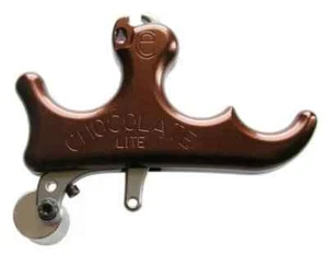 CARTER ENTERPRISES - CHOCOLATE LITE 3 FINGER THUMB ACTIVATED RELEASE AID - HOYT - Picture 1 of 1