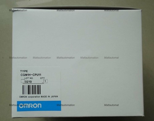 Module PLC Omron CQM1H-CPU11 - Unité Centrale Automate - Neuf Sous Emballage