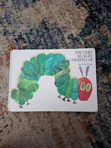 The Very Hungry Caterpillar Eric Carle Hardcover 1987 B40 - Picture 1 of 3