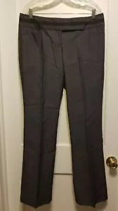 THE LIMITED Chambray Drew Fit Bootcut Pants, Indigo, Viscose Ins 32 Size 10 NWT - Picture 1 of 10