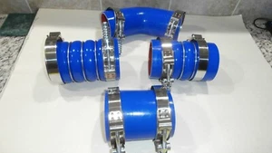 Set of 3 inch Hoses (4) & Hose Clamps (8) - Picture 1 of 13