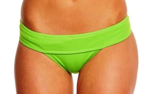 NWT Woman's Arena Green Banded Cheeky Bikini Bottom Adult S, M, or L - Picture 1 of 3
