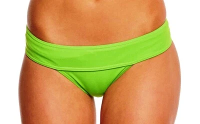 NWT Woman's Arena Green Banded Cheeky Bikini Bottom     Adult S, M, or L - Image 1 of 3
