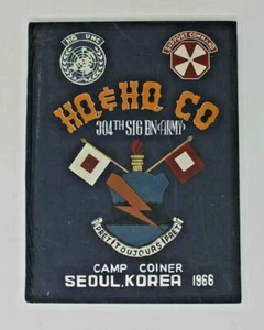 HQ & HQ Co 304th Signal Battalion 1966 Camp Coiner Seoul Korea Yearbook Photos - Picture 1 of 1