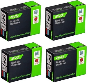 EVO Bike Tube Bundle 700x28-32c 60mm Presta RVC - FOUR (4) PACK - Picture 1 of 1