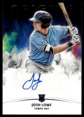 2022 Panini Capstone Crown Autographs Josh Lowe Auto Tampa Bay Rays #C-JL - Image 1 of 2