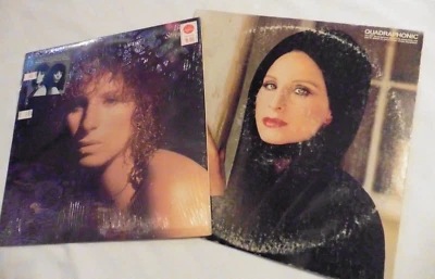 Barbara Streisand 2 LPs Wet FC 36258 Shrink/Hype +Featuring.. Quadraphonic Copy Foto 1 de 4