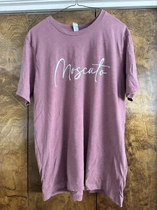 t-shirt donna rosa con grafica moscato grande - Foto 1 di 2