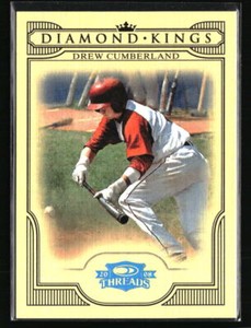 Drew Cumberland 2008 Donruss Threads #DK-17 Baseball Card /25