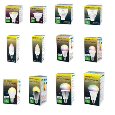 milight led Birne Lampe RGB CCT E27 E14 GU10 LED Leuchtmittel Glühbirne Strahler - Bild 1 von 4
