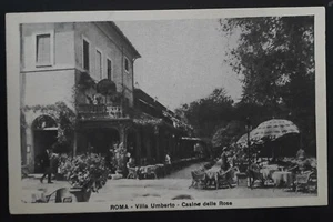 c. 1900s Italy Postcard "Rome Villa Umberto Casino delle Rose " Unused - Picture 1 of 2