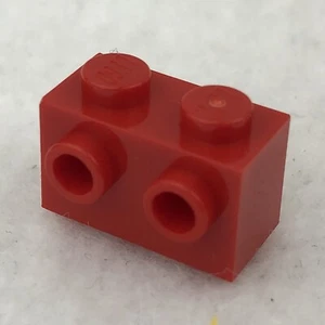 LEGO 11211 Red Brick, Modified 1 x 2 with Studs on 1 Side (x1) - Picture 1 of 3