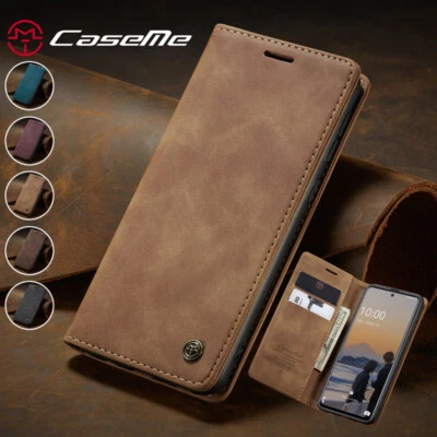 For Samsung Galaxy A14/A24/A34/A54 Leather Wallet Case Card Magnetic Flip Cover - Image 1 of 4