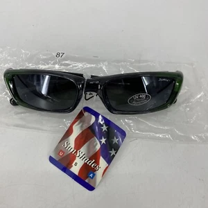 SunShades USA Parim Kids Sunglasses UV Protection Green Frame Black Lens (87) - Picture 1 of 7