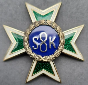 2260 Segunda Guerra Mundial 8º Regimiento de Rifles Montados Polonia Insignia Réplica - Imagen 1 de 2