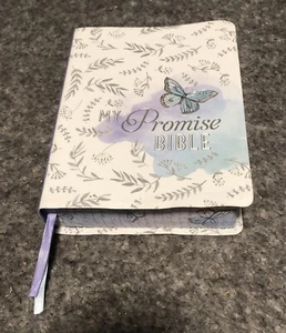 KJV My Promise Bible, Silky Butterfly (Leather / Fine Binding) - Picture 1 of 5